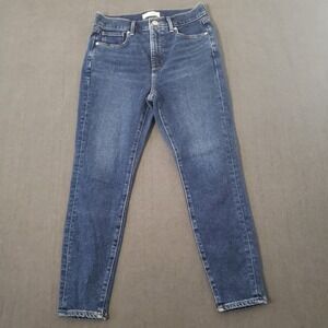 Loft Jeans Womens Size 4 High Waist Skinny Ankle